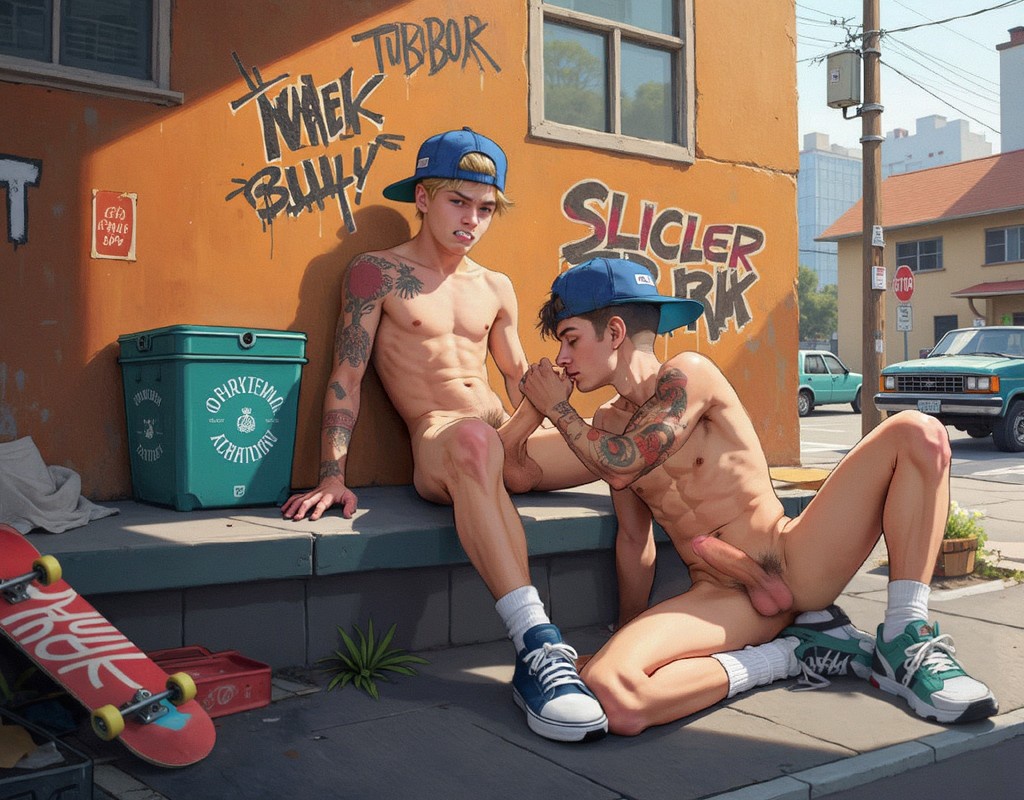 AI skater boys videos