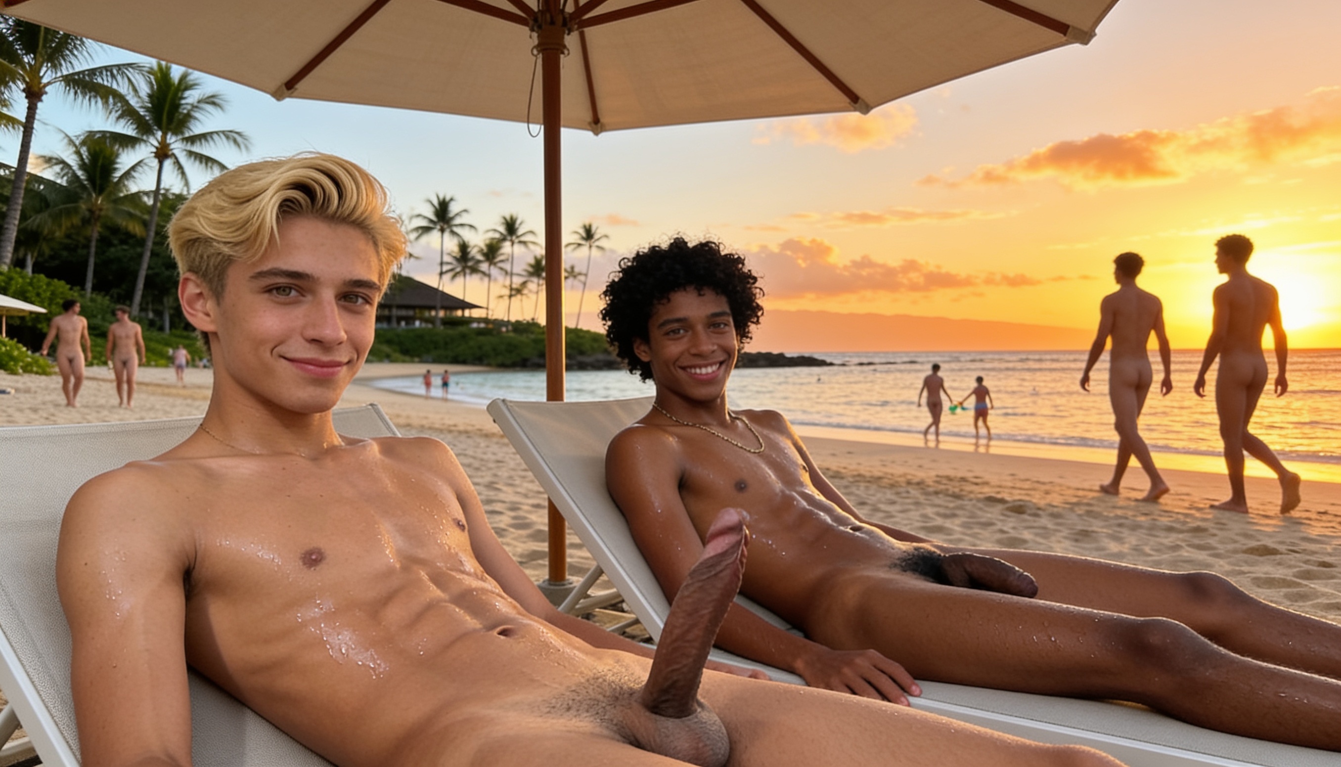 Beach buddies
